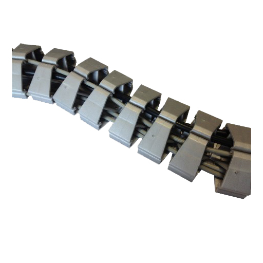 You Recently Viewed Datacel 1-metre 25 segment under desk Cable Snake in silver Image