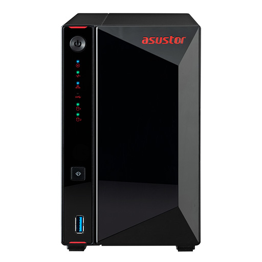 You Recently Viewed Asustor AS5202T Nimbustor 2 Ethernet LAN Desktop Black NAS Image
