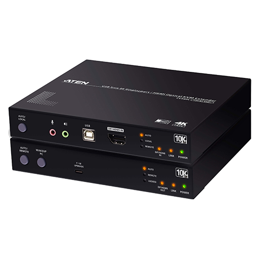 You Recently Viewed Aten CE990 USB True 4K DisplayPort/HDMI Optical KVM Extender 10km Image