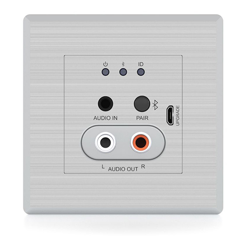 Blustream DA11ABL-WP-EU Dante® Bluetooth Audio Encoder Wallplate 