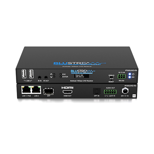 You Recently Viewed Blustream IP300UHD-RX 18Gbps UHD Video Receiver  Image