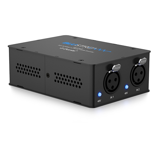 Blustream DA11XLR Dual XLR MIC to Dante® Encoder