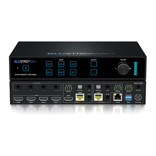 You Recently Viewed Blustream HMXL42ARC-KIT 4x2 HDBaseT™ CSC AV Matrix Kit - 70m  Image