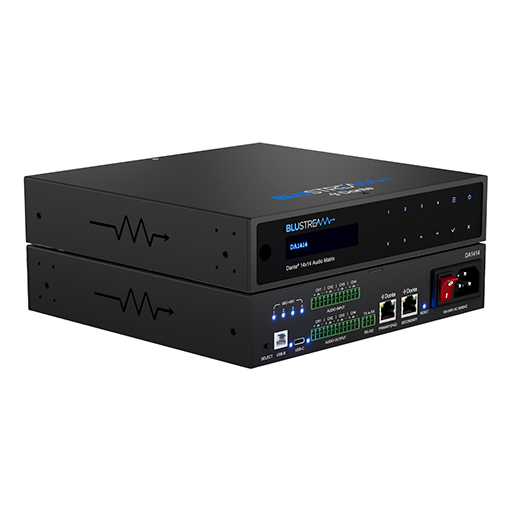 You Recently Viewed Blustream DA1414 14x14 Dante® Audio Matrix with balanced / unbalanced analogue audio Image