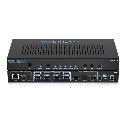 You Recently Viewed Blustream MV41 4x1 HDMI 2.0 Multiview Switcher  Image