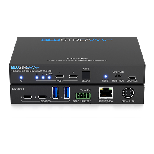 You Recently Viewed Blustream SW12USB USB3.2 Gen 2 Hub - 2x Host Switching Hub Image