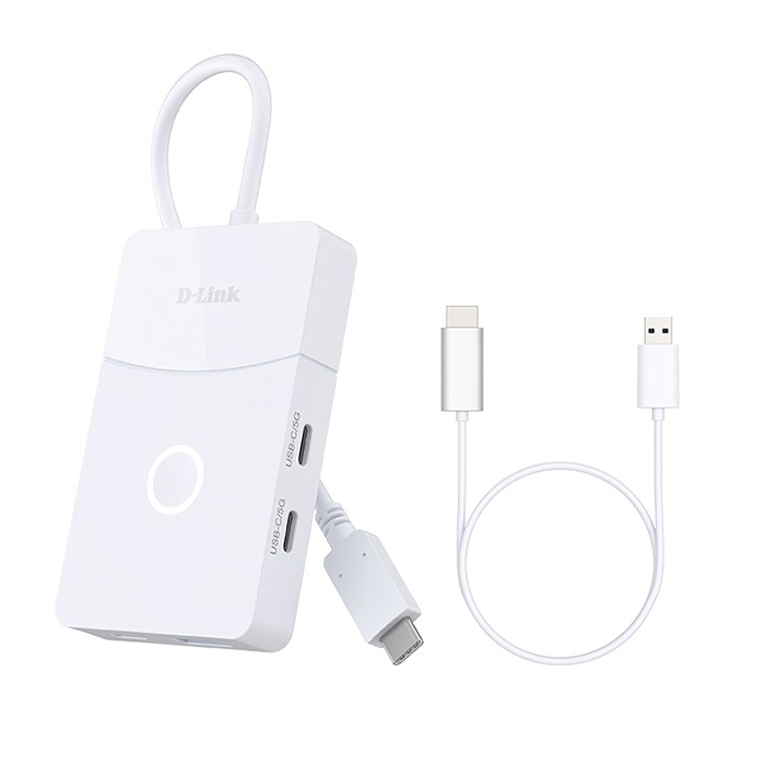 You Recently Viewed D-Link DUP-501 5-in-1 USB-C Hub with Wireless HDMI Image