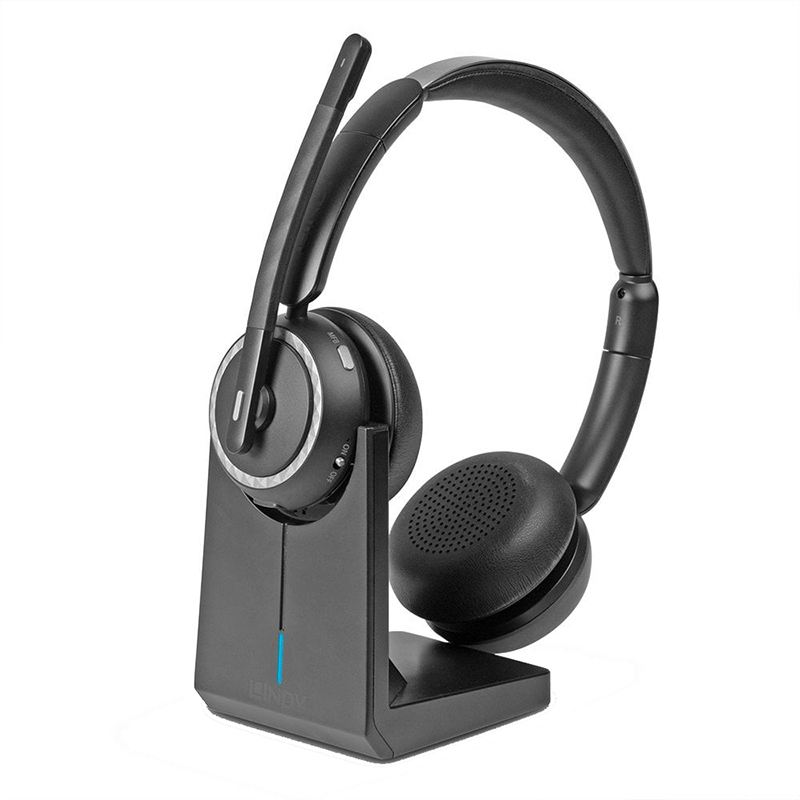 Lindy 20450 L118 Wireless Noise Cancelling Headset & Base