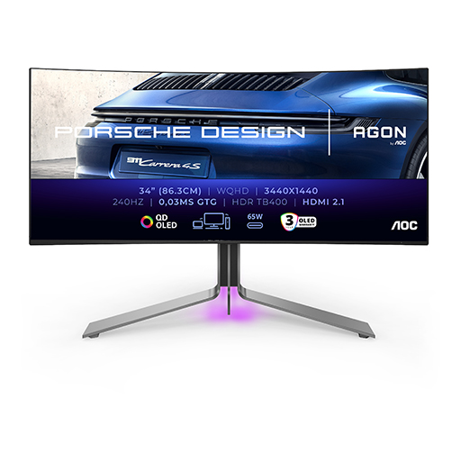 AOC PD34 34 INCH 3440 x 1440 Quad HD QD-OLED