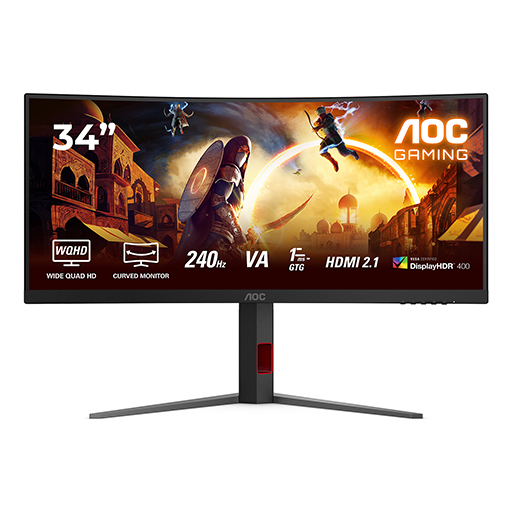 You Recently Viewed AOC CU34G4Z 34 Monitor VA3440x1440240Hz2x 2.11x 1.4 Image