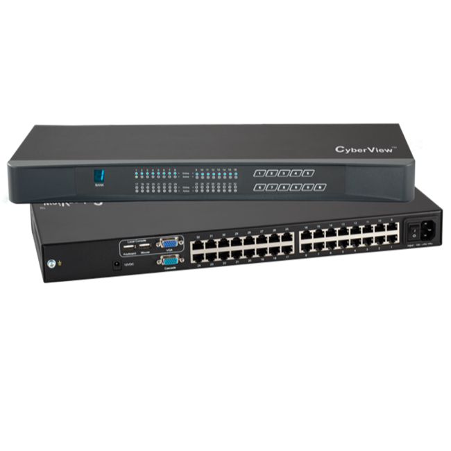 Cat6 Single Console KVM