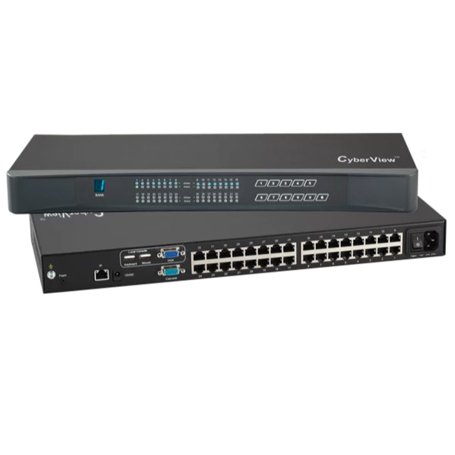 Cat6 IP Two Console KVM Switch