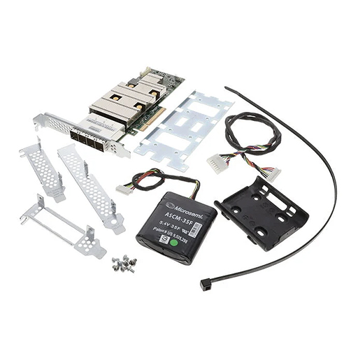 Microchip 3254C16EXS 24Gbps SAS/SATA/NVMe PCIe Gen 4 SmartRAID Adapter