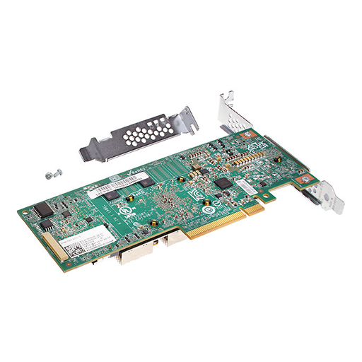 You Recently Viewed Microchip 220016IX2S 24Gbps SAS/SATA/NVMe PCIe Gen 4 SmartHBA Adapter Image