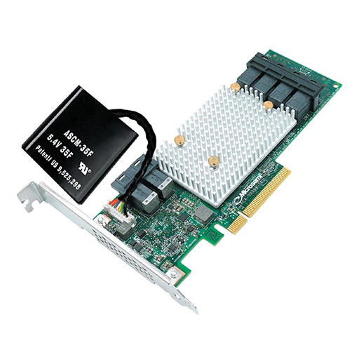 Microchip 2294500-R Supercap module for zero-maintenance cache proteciton