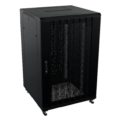 You Recently Viewed Environ ER600 18U Rack 600x600mm W/Vented (F) D/Vented (R) B/Panels F/Mgmt Black Image