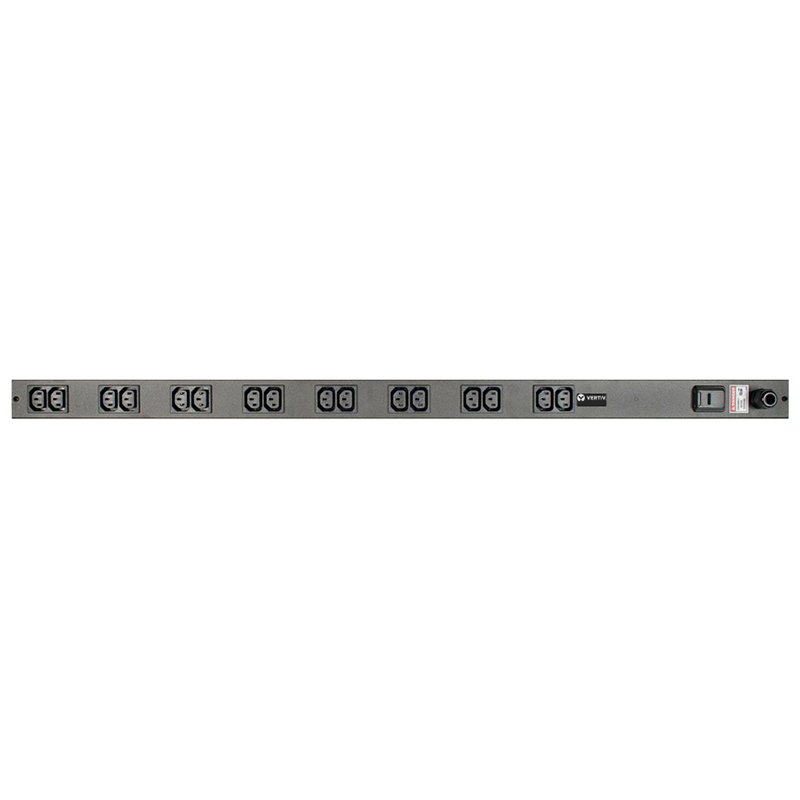 You Recently Viewed Vertiv G2180 PowerIT Rack PDU, Basic, 0U, input BS1363 230V 13A, outlets (16)C13 Image