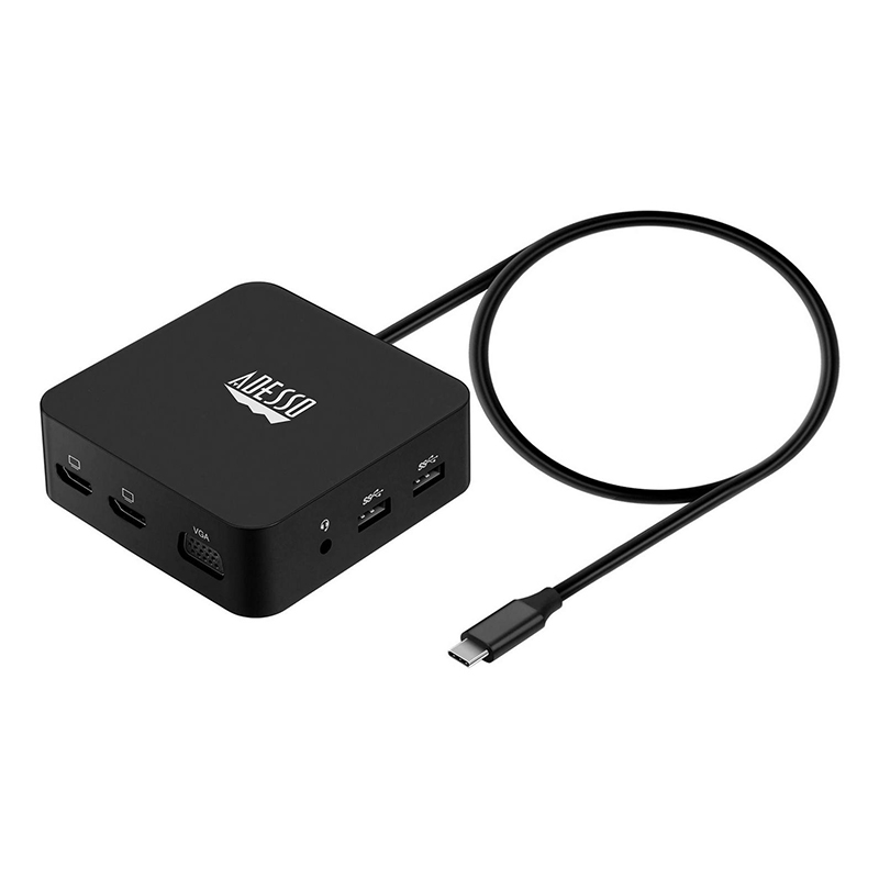 Adesso AUH-4050-UK Adesso 10-IN-1 USB-C MULTIPORT DOCKING STATION (65W)