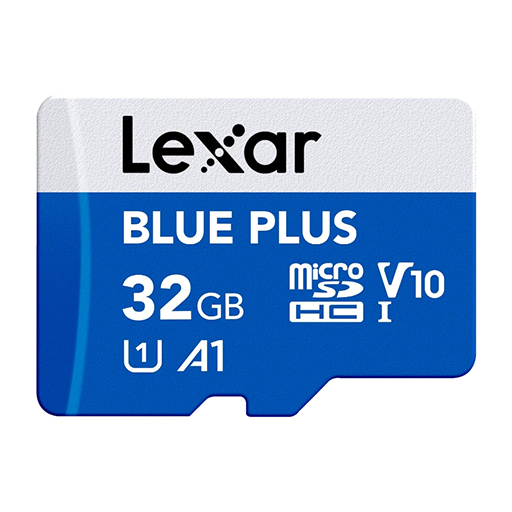 Lexar LMSBLPL032G-BNANG Blue Plus MicroSDXC 32GB Memory Card