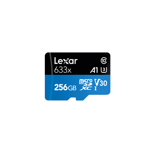 You Recently Viewed Lexar LSDMI256BB633A TF633X 256GB MicroSDXC Memory Card Image