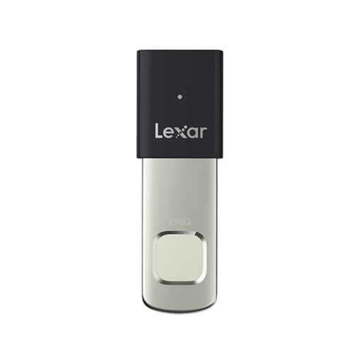Lexar LJDF35P256G-RNBNG Jumpdrive F35 Pro Fingerprint USB Flash Drive key 256GB 