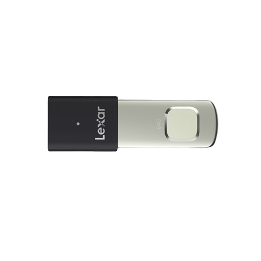 You Recently Viewed Lexar LJDF35P064G-RNBNG Jumpdrive F35 Pro Fingerprint USB Flash Drive key 64GB Image