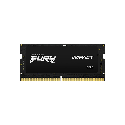 Kingston KF548S38IBK2-64 64GB 4800MT/s DDR5 CL38 SODIMM (Kit of 2) FURY Impact PnP