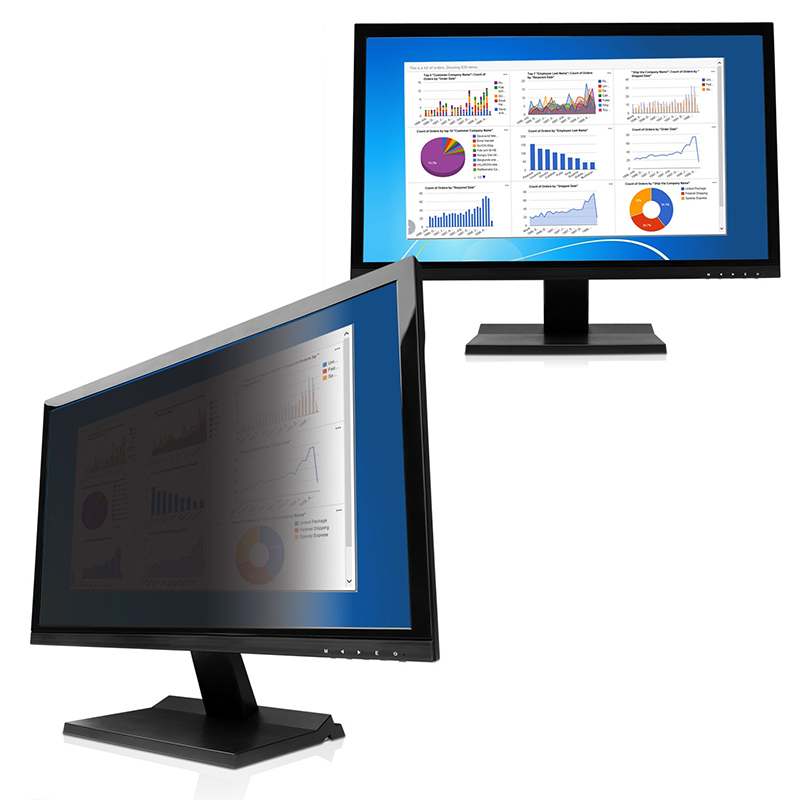V7 PS21.5W9A2-2E Anti-glare Privacy Screen Filter - For 54.6 cm (21.5 Inch) LCD Monitor 