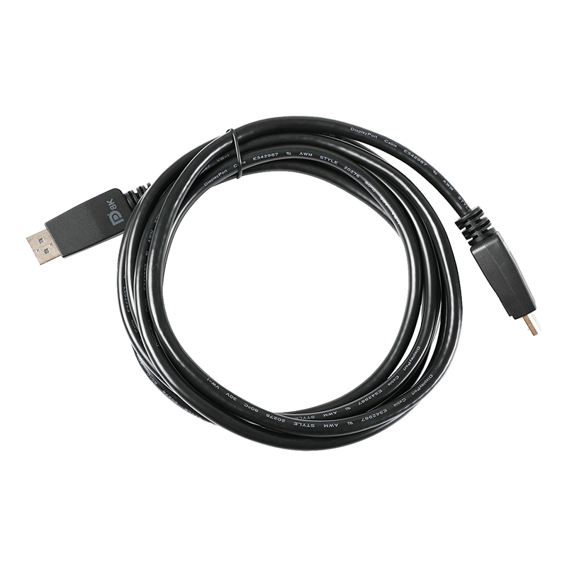 V7 V7DPPRO-3M-BLK Black Video Cable Pro DisplayPort Male to DisplayPort Male 3m 
