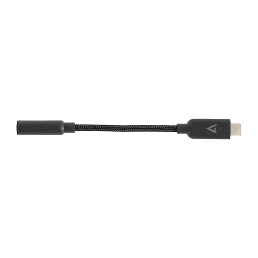 V7 V7UCAUDIO-BLK USB C to 3.5mm Headphone Jack Audio adapter