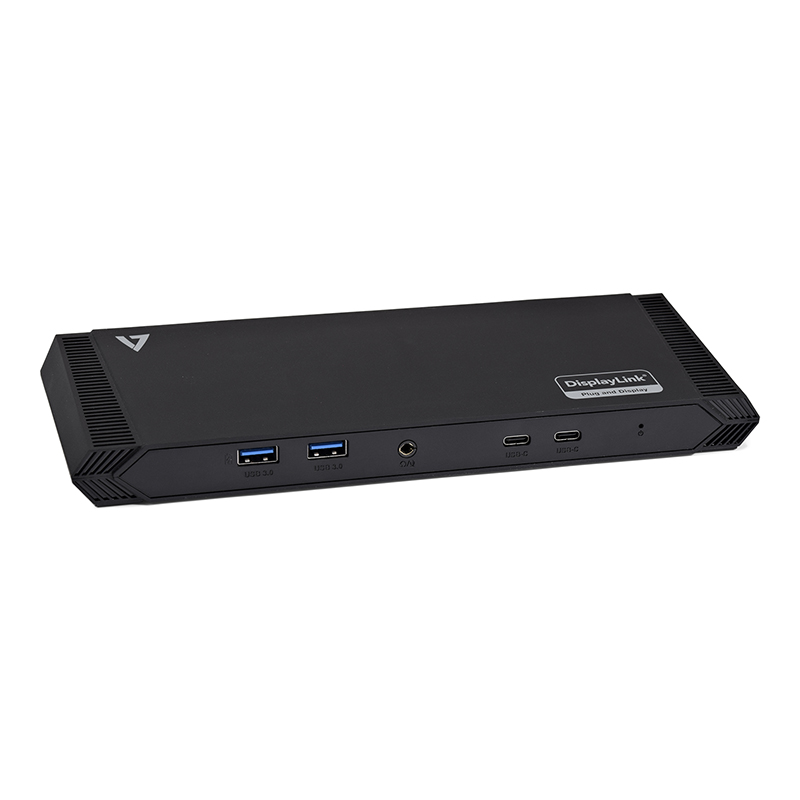 V7 DOCKUSBC USB Type C Docking Station - Charging Capability - 100 W - Black 