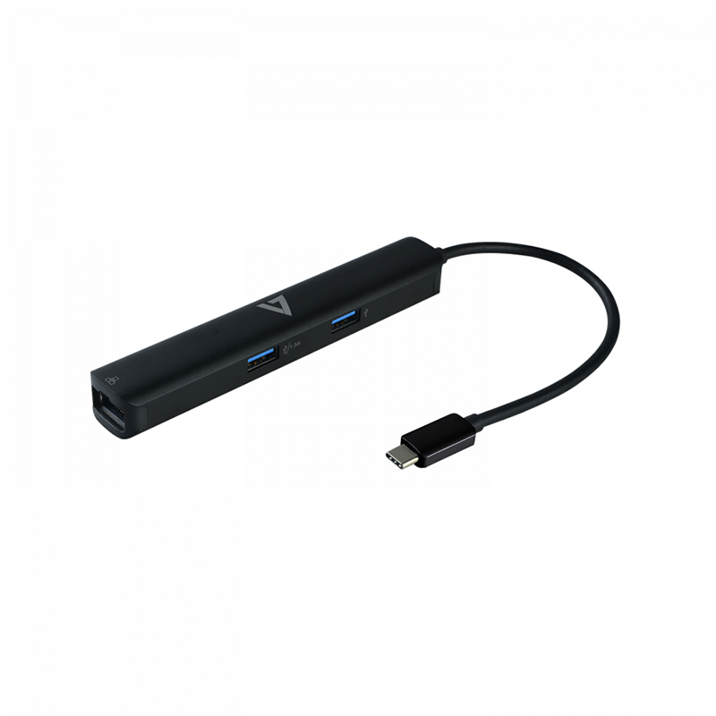 You Recently Viewed V7 UCMINIDOCK-PT USB Type C Docking Station for Computer - 85 W - Black Image