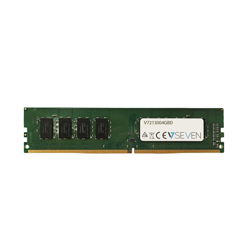V7 V7213004GBD RAM Module for Desktop PC,4 GB, DDR4-2666/PC4-21300 DDR4 SDRAM, 10Y Warranty