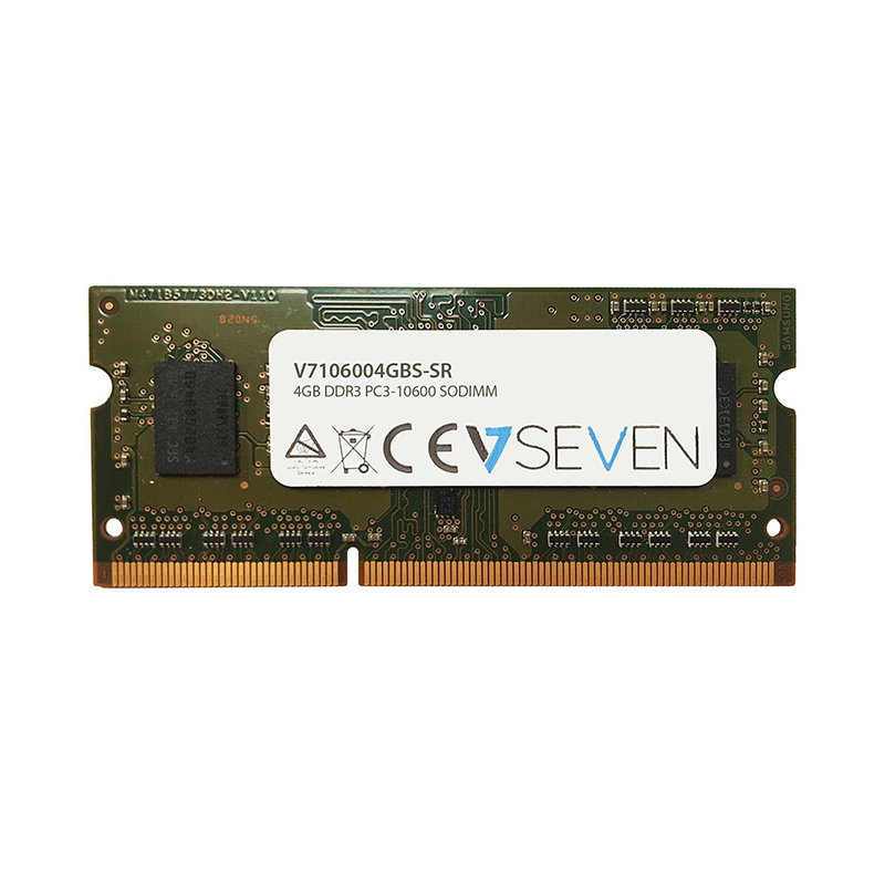 V7 V7106004GBS-SR RAM Module - 4 GB - DDR3-1333/PC3-10600 DDR3 SDRAM