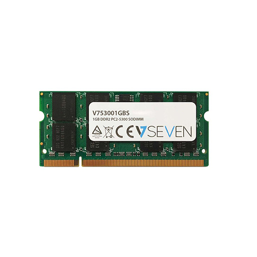 V7 V753001GBS RAM Module for Notebook- 1 GB - DDR2-667/PC2-5300 DDR2 SDRAM, 10 Year Warranty
