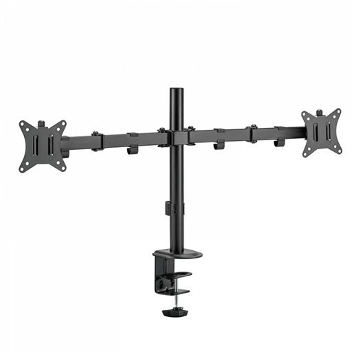V7 DM1GCD Dual Monitor Articulating Clamp Mount