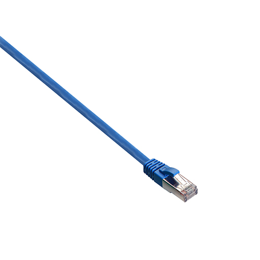 V7 V7E2C5S-03M-BLS Blue Cat5e Shielded (STP) Cable RJ45 Male to RJ45 Male 3m 10ft