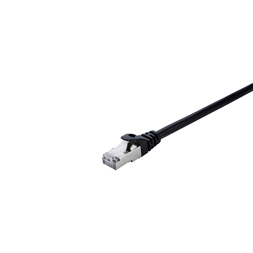 You Recently Viewed V7 V7CAT7FSTP-50C-BLK Black Cat7 Shielded & Foiled(SFTP) Cable RJ45 Male to RJ45 Male 0.5m Image