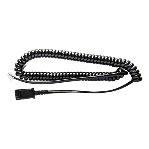 V7 BL-02+P 2 m Quick Disconnect/RJ-9 Audio Cable 