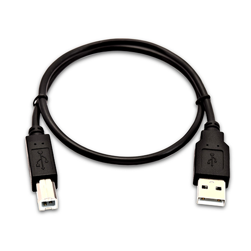 You Recently Viewed V7 V7USB2AB-50C-1E Black USB Cable USB 2.0 A Male to USB 2.0 B Male 0.5m 1.6ft Image