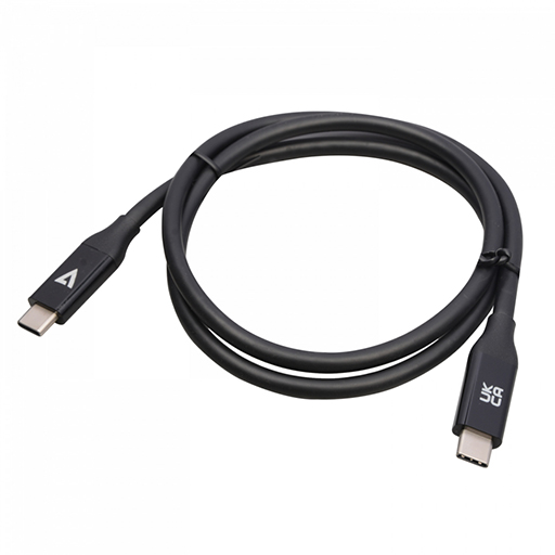 You Recently Viewed V7 V7USB4-80CM USB cable 0.8 m USB C Black Image
