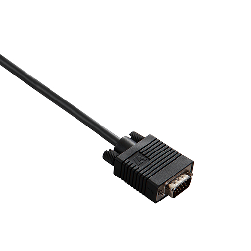You Recently Viewed V7 V7E2VGA-02M-BLK Video Cable VGA Male to VGA Male, 2m (6.6ft), 28AWG/30AWG, Black  Image
