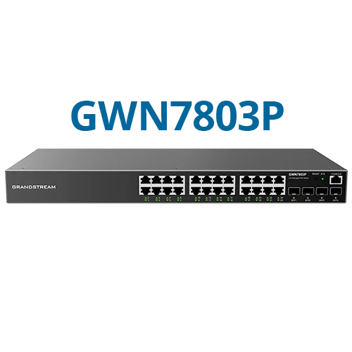 Grandstream GWN7803P Layer 2+ managed network switch