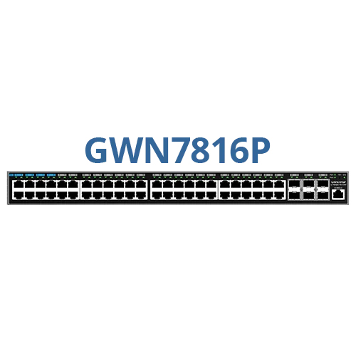 Grandstream GWN7816P 48-port Layer 3 managed network switch