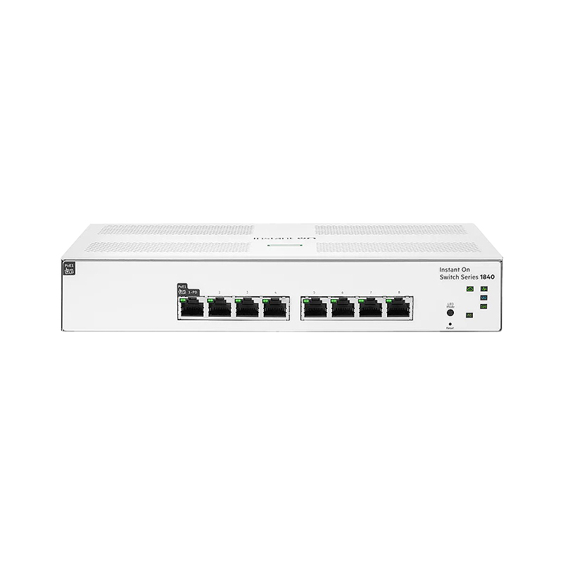 HPE S5E25A#ACC HPE Networking Instant On Switch 8p Gigabit 1p CL3 PD 1840 UK en