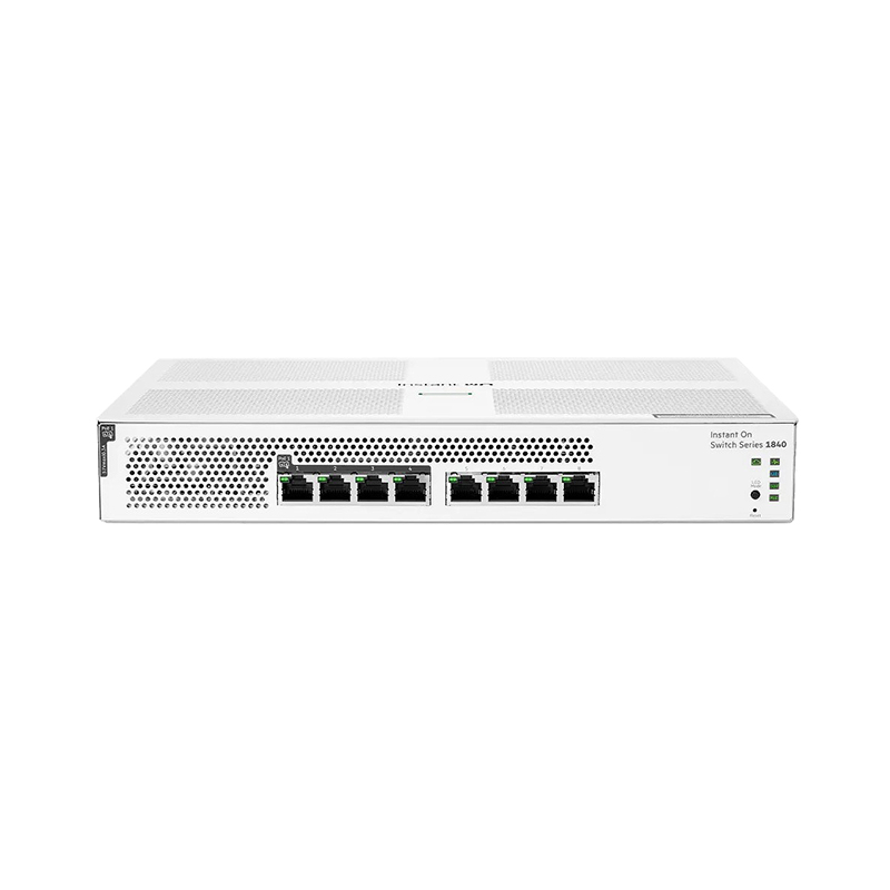 HPE S5E26A#ACC HPE Networking Instant On Switch 8p Gigabit 4p CL4 PoE 65W 1840 UK en