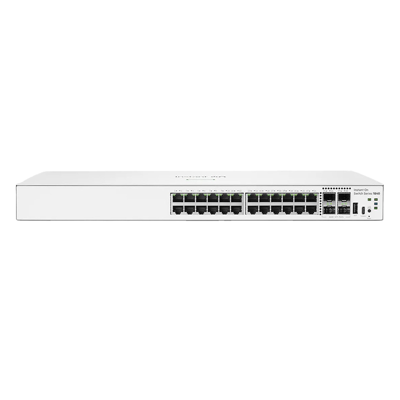 HPE S5E28A#ACC HPE Networking Instant On Switch 24p Gigabit 4p SFP 1840 UK en