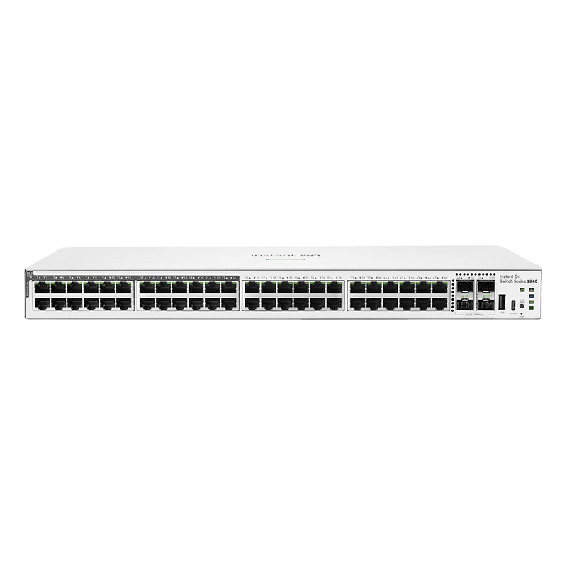 HPE S5E31A#ACC HPE Networking Instant On Switch 48p Gigabit 24p CL4 PoE 4p SFP 370W 1840