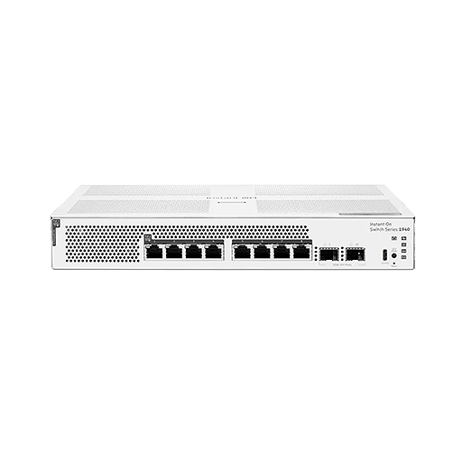 HPE S4A29A#AC HPE Networking Instant On Switch Series 1940 8-Port GbE Smart-managed
