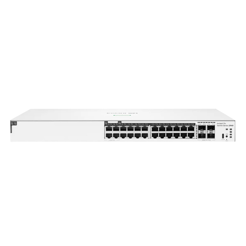 HPE S4A32A#ACC Instant On Switch Series 1940 24-Port mGig Smart-managed Layer 2+
